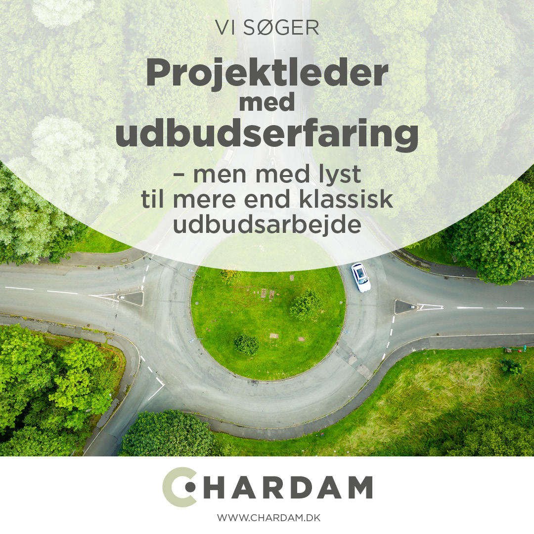 Projektleder med udbudserfaring
