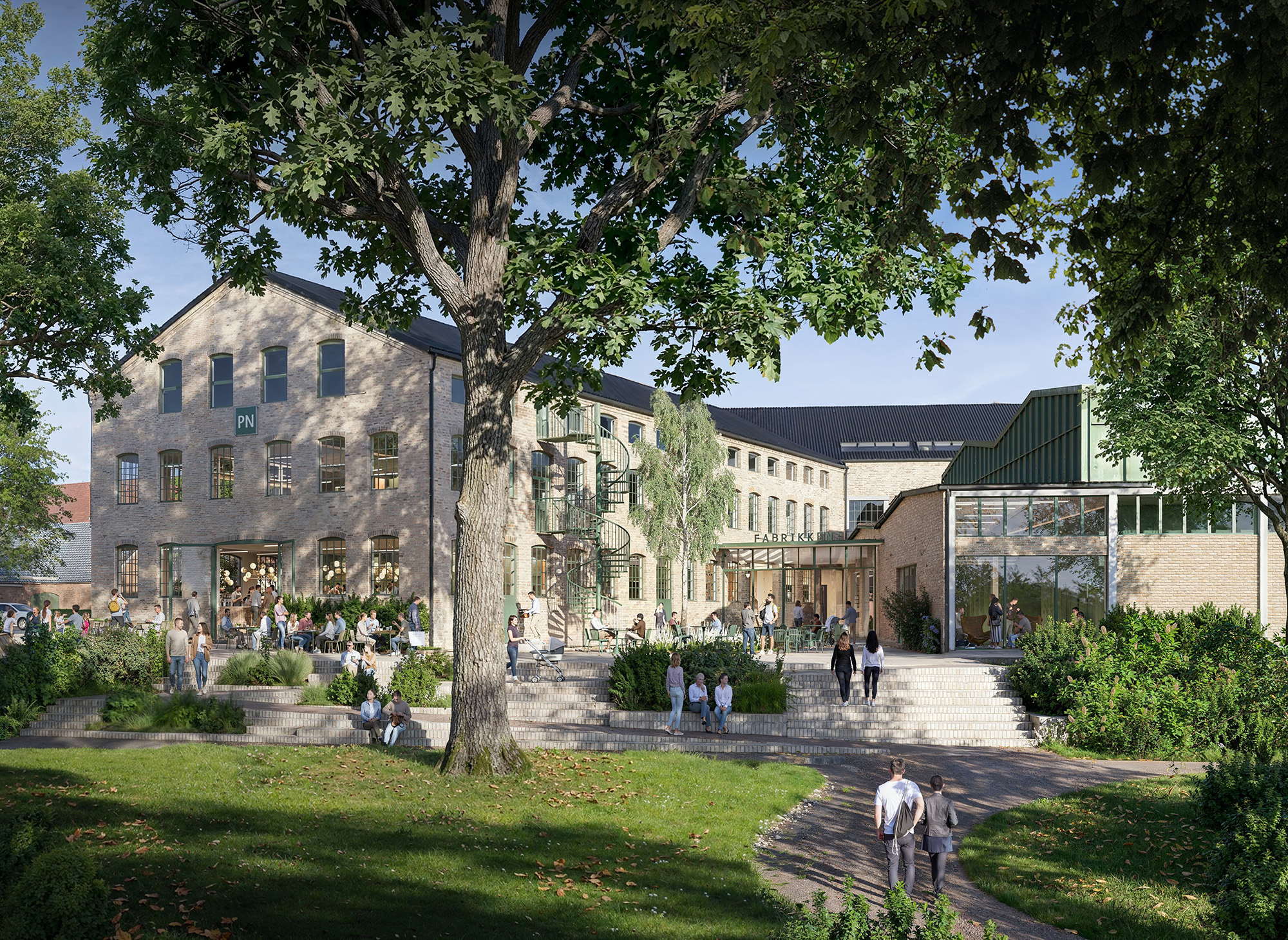 Transformations-projektet Fabrikken Kulturområde Hedelund i Brønderslev